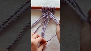 DIY Macrame Pattern Tutorial [upl. by Nelak]