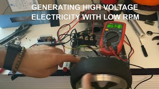 Testing Hoverboard Brushless Motor As An Electric Generator [upl. by Lyrahs169]