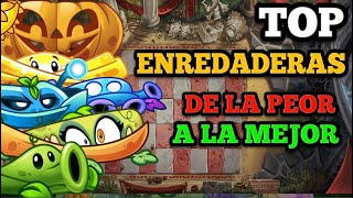 TOP 8 ENREDADERAS de la PEOR a la MEJOR PVZ2 [upl. by Atinav]