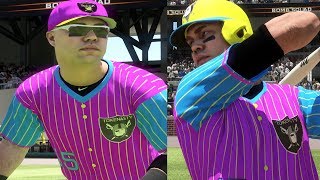 99 OVR CARLOS BELTRAN BEST CARD IN MLB  MLB THE SHOW 17 DIAMOND DYNASTY GAMEPLAY [upl. by Beeck]