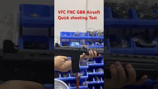 VFC FNC GBB Airsoft Quick Shooting Test Trench Airsoft [upl. by Erline271]