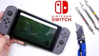 Nintendo Switch Durability Test  Will it survive [upl. by Atekan]