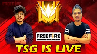 FREEFIRE LIVE  RUSH RANK PUSH TO HEROIC  TWO SIDE GAMERS IS LIVE [upl. by Feldstein]