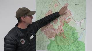 Wapiti Fire August 25th Operations Briefing [upl. by Giuseppe593]