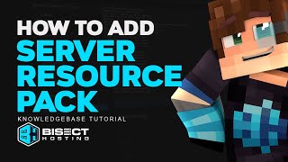 How to Add a Resource Pack to a Minecraft Server [upl. by Arraic573]