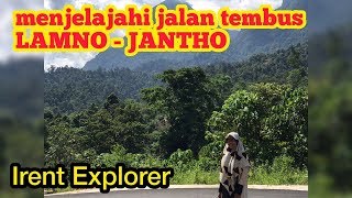 iren Explorer menyelusuri jalan tembus dari LAMNO ACEH JAYA  JANTHO ACEH BESAR [upl. by Ardel]