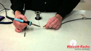 How to Install a PL259 Coax Connection [upl. by Glynis]