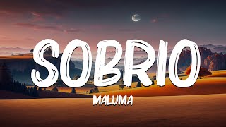 Sobrio LetraLyrics  Maluma Bad Bunny Sebastián Yatra Myke TowersMix Letra by Corwin [upl. by Cory]