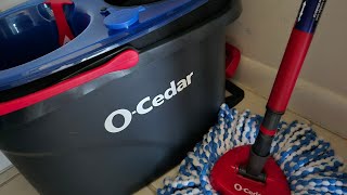 UNBOXING THE OCEDAR RINSE CLEAN MOP [upl. by Retsbew]