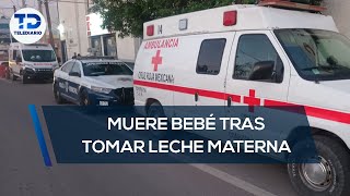 Bebé de un mes muere tras tomar leche materna [upl. by Errol959]