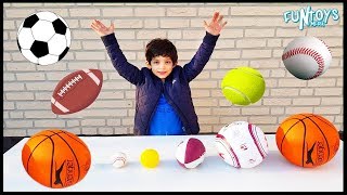 Learn Sports for Children and Toddlers [upl. by Bronk789]