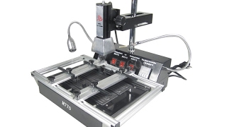 LY M770 Infrared BGA rework station soldering machine распаковка первое включение [upl. by Anivla]