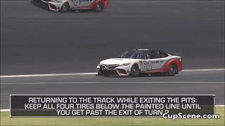 NASCAR at Kansas Speedway Sept 2023 DriverCrew Chief Meeting Video [upl. by Sirraf]