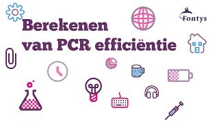 Berekenen van PCR efficiëntie [upl. by Arocahs]