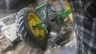 John Deere 4050 powershift rebuild [upl. by Ynnob]