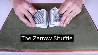 The Zarrow Shuffle Tutorial False Shuffle [upl. by Aidahs]