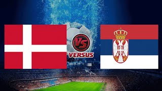 SERBIA vs DENMARK  UEFA NATIONS LEAGUE 20242025 [upl. by Nairehs]