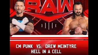 WWE 2K24 Preview Bad Blood Hell in a Cell CM Punk vs Drew McIntyre [upl. by Ttoille]