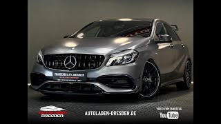 Mercedes Benz A45 AMG Performance Fahrzeugpräsentation Autoladen Dresden [upl. by Yromem]