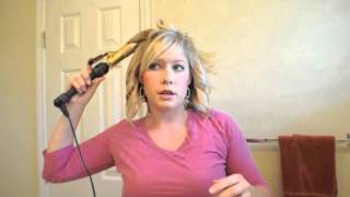 How to Curl your Hair with a Curling Iron [upl. by Porett]