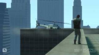 GTA IV How to steal a LCPD Police Helicopter [upl. by Elyssa]