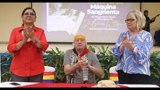 Presentan en la UNANManagua su libro Máquina Sangrienta del Imperialismo Yanqui [upl. by Trillby713]