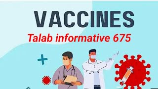 Vaccine Vaccination AntigenAntibodies  Class 10 BiologyVaccines kia ha talabinformative675 [upl. by Mauricio]