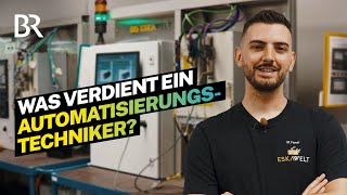 Gutes Gehalt als Automatisierungstechniker Das verdient man im Job I Lohnt sich das  BR [upl. by Averir]