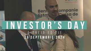 Bento Investors Day 2024  26 septembrie  The Marmorosch Bucharest Autograph Collection [upl. by Ayoras610]