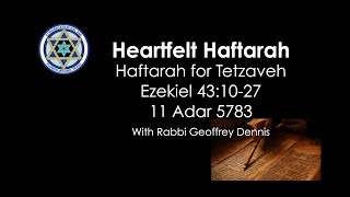 Heartfelt Haftarah  Tetzaveh [upl. by Ahsiakal223]