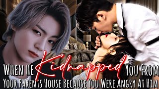 When he kidnapped you from your parents house because you were angry at him  Jungkook ff [upl. by Anelra53]