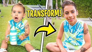 Baby Milan TRANSFORMS Into His Brother Ferran for a Day  The Royalty Family [upl. by Ysle947]