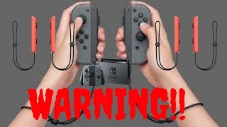 Nintendo Switch Joy Con Straps BEWARE  Straps FRAGILE [upl. by Ardekahs]