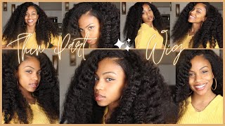 THIS THIN PART WIG LOOKS LIKE MY HAIR  Innovative Weaves and Wigs [upl. by Noired]