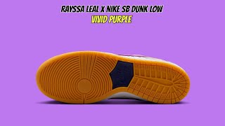 Rayssa Leal x Nike SB Dunk Low Vivid Purple [upl. by Lynden855]