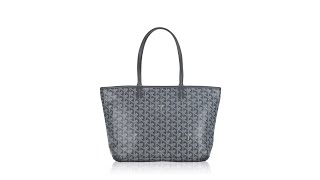 Goyard Goyardine Artois PM Bag Grey [upl. by Hcurab563]