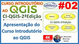 Aula 02  Apresentação do Curso Introdutório ao QGIS CIQGIS2ªEdição [upl. by Bradshaw433]