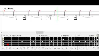 Tokyo Ghoul Root A ED Kisetsu wa Tsugitsugi Shindeiku Bass TAB [upl. by Neufer982]