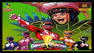 Mighty Morphin Power Rangers  4K60ᶠᵖˢ  Longplay SNES [upl. by Martell]