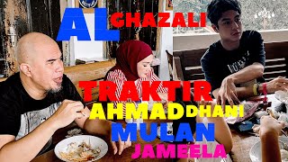 AL GHAZALI TRAKTIR MAKAN SIANG MULAN JAMEELA DAN MUHALI DI ULTAH AHMAD DHANI KE 52 [upl. by Rudd]