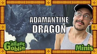 Adult Adamantine Dragon Review  WizKids Games  Pathfinder Battles [upl. by Paulie326]