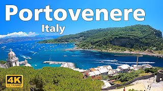 Portovenere Italy  Walking Tour 4K 60fps [upl. by Avelin181]