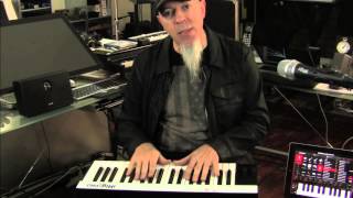 Jordan Rudess plays iRig KEYS PRO universal mobile keyboard for iPhone iPod touch iPad MacPC [upl. by Breh]