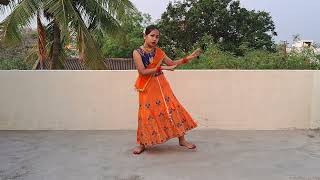 Konya Re Dance  কন্যা রে নাচ  Folk Creation  Dance By  Srija Sahu [upl. by Arrekahs]