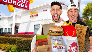 We Tried Every Fast Food Burger In America [upl. by Noryb]