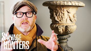 Drew’s Sculptor Pulls Off Convincing Rebuild of 19th Century Urn  Salvage Hunters The Restorers [upl. by Hsu]