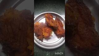 pumpkin Flower pakodakumro fuler borashortsbengalirecipe youtubeshors [upl. by Rahas897]