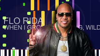 Flo Rida  WHEN I GROW UP YOUNG WILD amp FREE PRO MIDI FILE REMAKE  quotin the style ofquot [upl. by Kinata199]