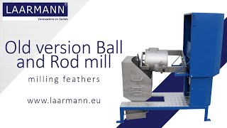 Old Version Ball and Rod Mill  Milling Feathers [upl. by Osrock]