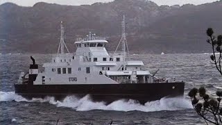 MF Stord amp MF Ullensvang  Selbjørnsfjorden januar 1994 [upl. by Anoyk]